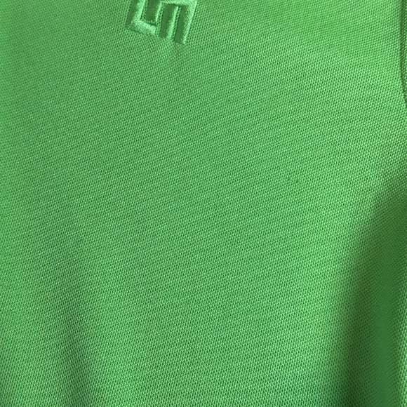 Loudmouth Polo Shirt Mens Small Green Golf Athletic Performance 100% Polyester - Picture 5 of 9